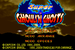 PO.B.R.E - Traduções - Game Boy Advance Super Ghouls 'N Ghosts